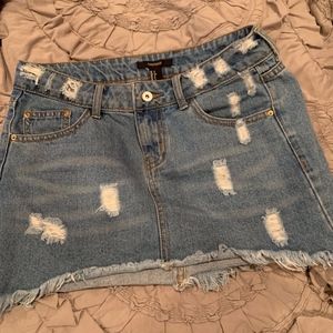 Denim skirt